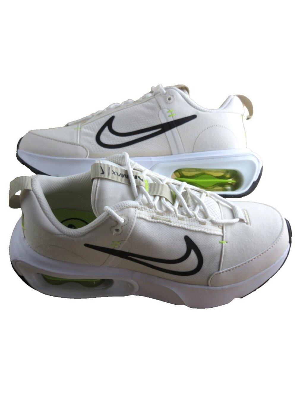 Nike Women's Air Max INTRLK Running Shoes Phantom White Sanded Gold Size 8 NIB